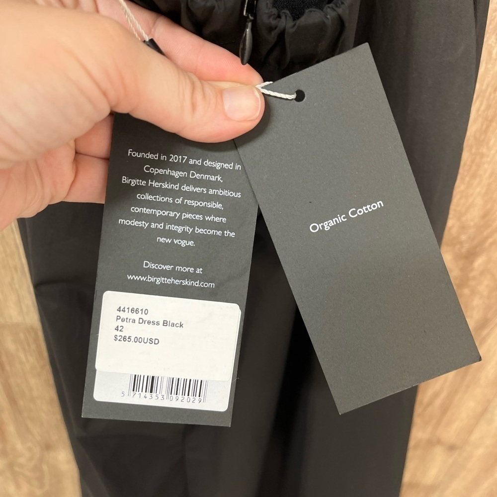NWT Birgitte Hershkind Black Dress - Picture 9 of 11